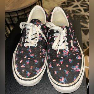 Floral Canvas Women's Sneakers
